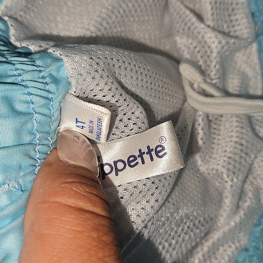 Wippette Blue Rashguard Swim Set - Picture 5 of 5
